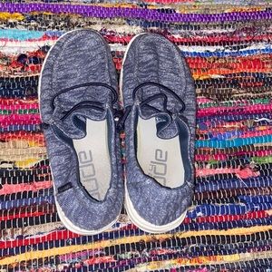 women’s navy blue hey dudes